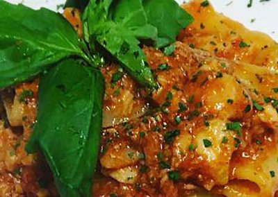 Paccheri al Ragù di Scorfano